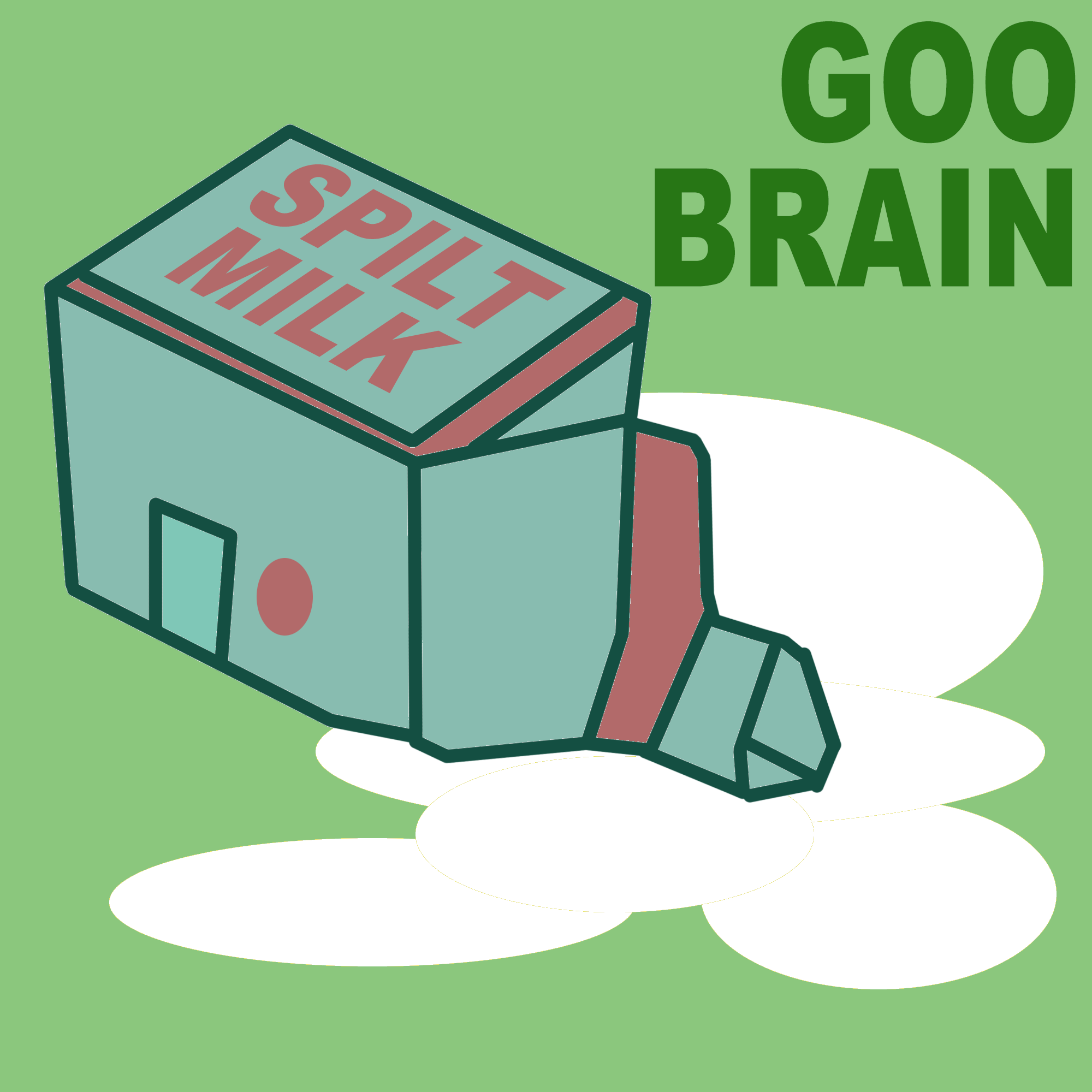 goo brain album cover(this guy's prolific, no one can say otherwise)